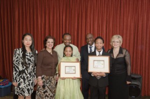 Francois Family & Honourable Senator Mobina Jaffer & SAGE Founders & Deidre Heim Mc of the night