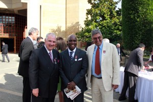 Peter Legge ,Honore Gbedze ,Nick Noorani